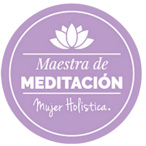 Maestra de meditación mujer holistica